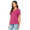 6 Pack: BELLA+CANVAS® Short Sleeve Women's V-Neck T-Shirt